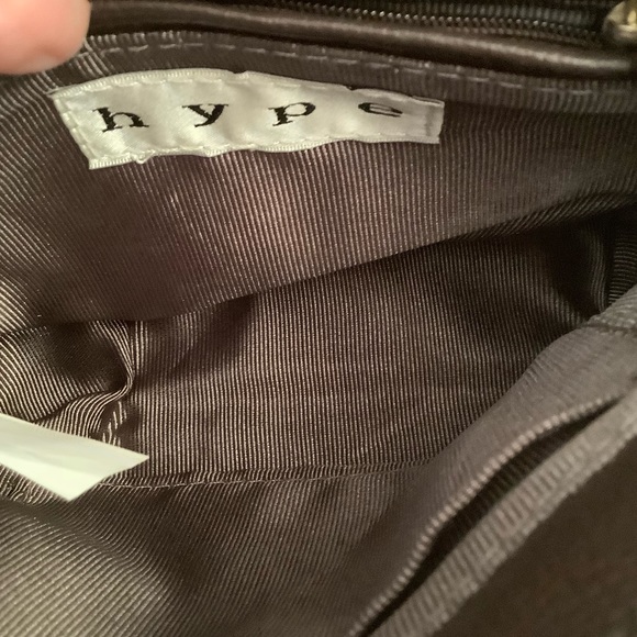 HYPO ALL LEATHER AND CALF HAIR HANDBAG WITH GOLD CHAIN. CROSSBODY - Picture 11 of 13